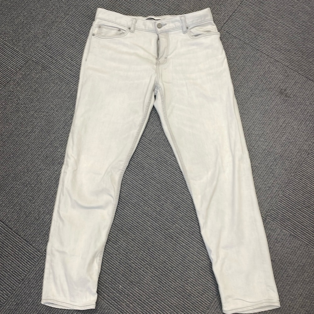 Banana Republic Men's Tapered Jeans - Light Gray